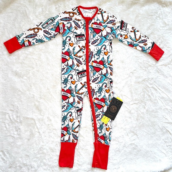 NWT Fletch Tough Love Bamboo Zippy - Picture 4 of 6